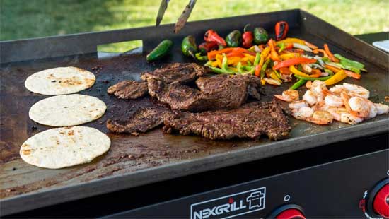 NexGrill Griddle - Easy Cooking Fajitas in the Backyard