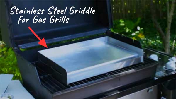 Stainless Steel Griddle for Gas Grill